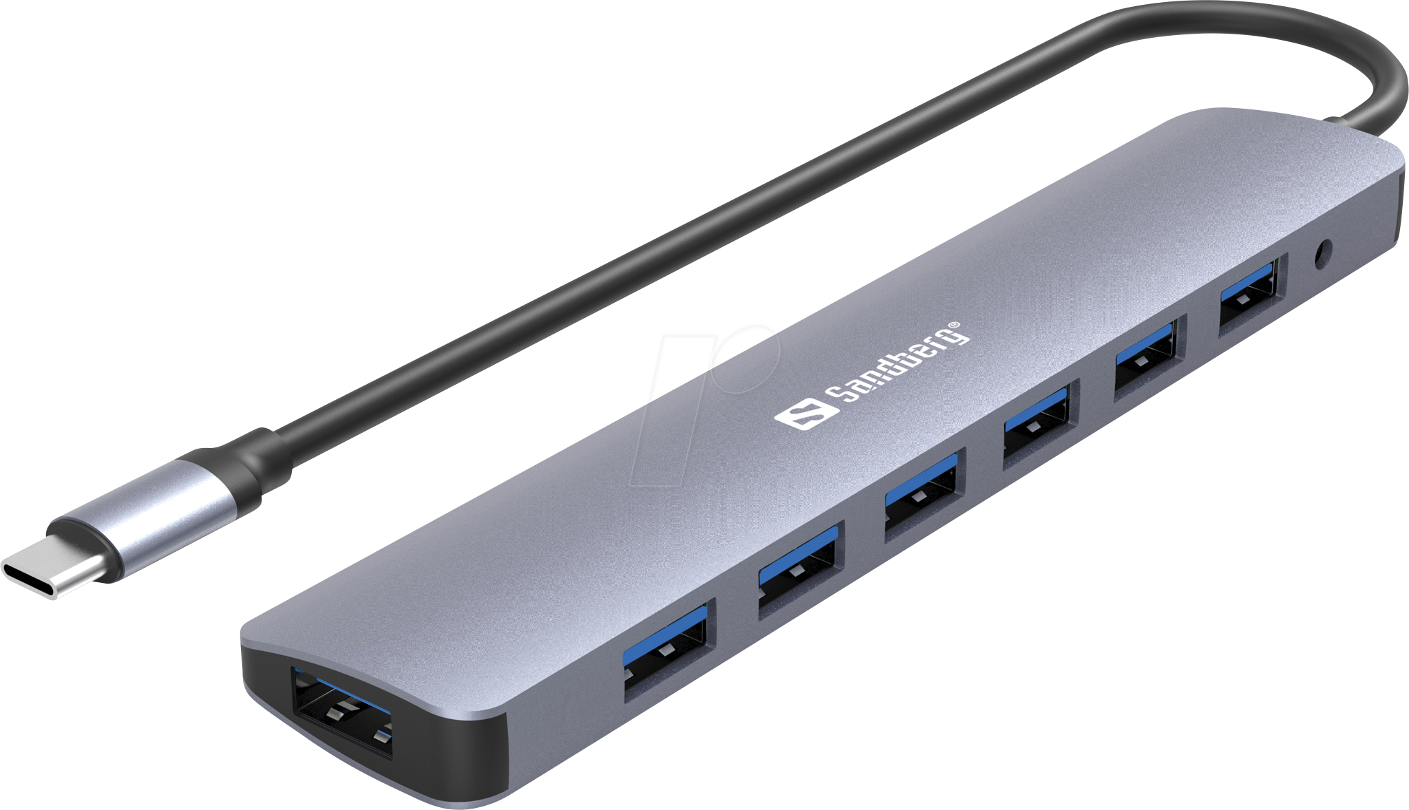 5705730136405 - USB-C to 7 x USB 30 Type-A Hub USB-Hubs - USB 32 - 7 - Grau 5705730136405 - USB-C to 7 x USB 30 Type-A Hub USB-Hubs - USB 32 - 7 - Grau