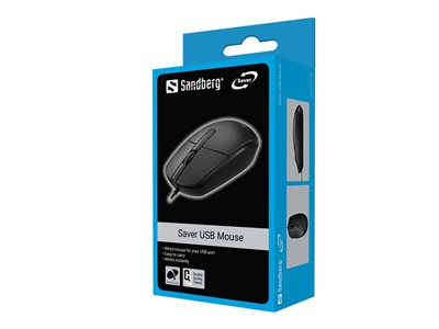 5705730331008 - USB Mouse - Maus (Schwarz)