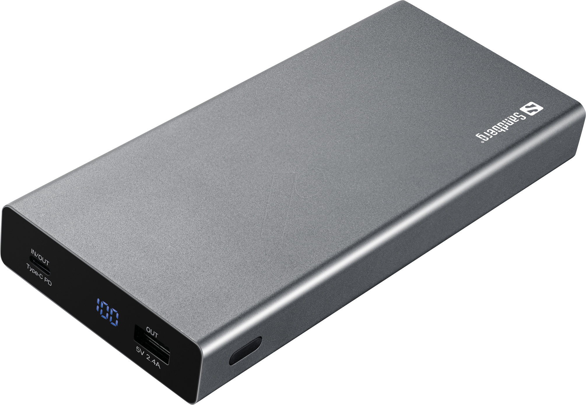 5705730420528 - Powerbank USB-C PD 100W 20000 Powerbank (Akku) - schwarz - 20000 mAh