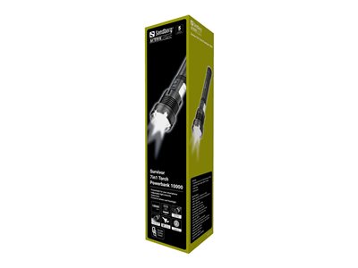 5705730421099 - Survivor 7in1 Torch Powerbank 10000mAh Powerbank (Akku) - schwarz - 10000 mAh