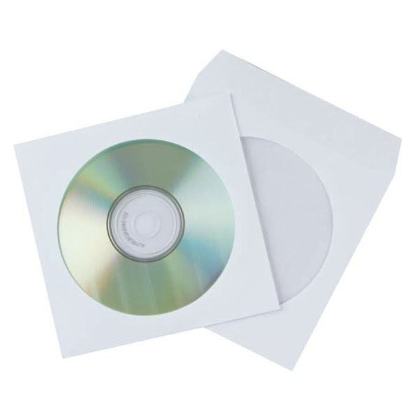 5705831022065 - CD DVD-Papierhülle mFenster selbstklebend 5705831022065 Q-CONNECT KF02206 50 Stück