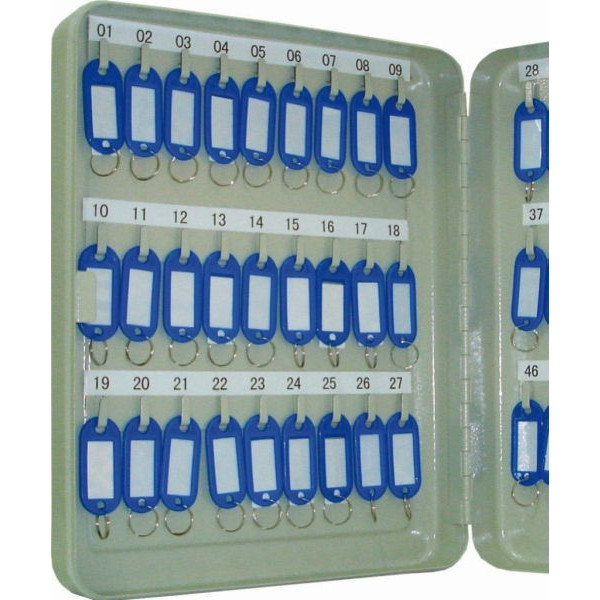 5705831042735 - Armario metalico portallaves Q-connect 300x240x60 mm para 54 llaves 5705831042735 - Armario metalico portallaves Q-connect 300x240x60 mm para 54 llaves
