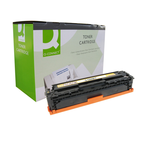 5705831108240 - Q-connect - Toner compatible hp cb542a color laser jet 1215 1515 1518 amarillo -1400pag-