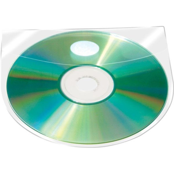 5705831270329 - CD DVD-Hüllen selbstklebend mit SK Lasche 5705831270329 Q-CONNECT KF27032 10 Stück