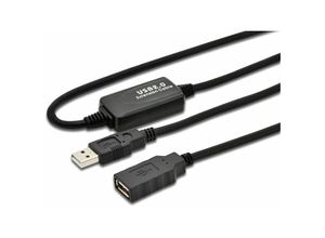 5705965988183 - Usb20aaf05a 05m usb an usb an schwarz - Kabel usb (usb an usb an Stecker Buchse rechts rechts schwarz) - Microconnect