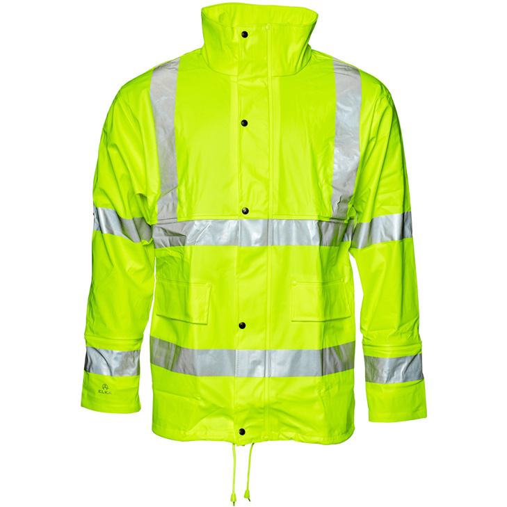 5706219140449 - Warnschutz-PU Regenjacke Dry Zone Visible 170g EN 343 EN ISO 2