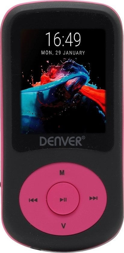 5706751038273 - MP3   MP4 Player - 4GB - inkl Kopfhörer - erweiterbar bis zu 128GB - Sprachaufzeichnung - Diktiergerät - MPG4094NR- Pink