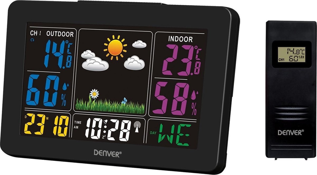 5706751045325 - WS-540 Schwarz - Wetterstation - Alarmfunktion - Farbbildschirm - Schwarz