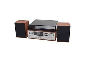 5706751048791 - DENVER MRD-52 - Retro music system - LP - CD - FM - DAB - Bluetooth - Light Wood