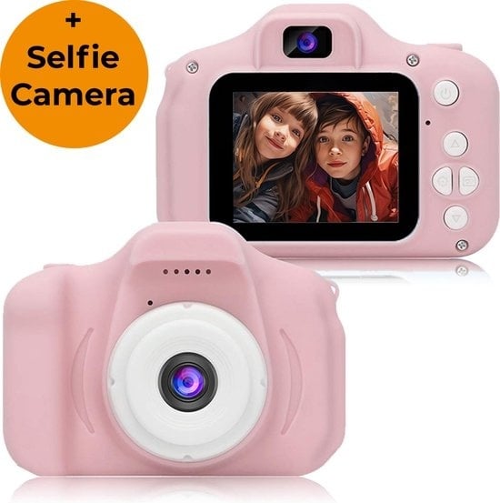 5706751070174 - Kinderkamera Full HD - Selfie-Kamera - 40MP - Digitalkamera Kinder - Foto und Video - Spiele - KCA1340 - Pink