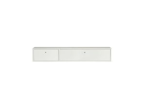 5706953326109 - TV-Board HAMMEL FURNITURE Mistral Fernsehschrank Medienmöbel Hängend Sideboards Gr B H T 133 cm x 224 cm x 325 cm 1 weiß TV-Lowboards Schublade und Klapptür Lowboard B 133 cm