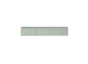 5706953326420 - TV-Board HAMMEL FURNITURE Mistral Fernsehschrank Medienmöbel Hängend Sideboards Gr B H T 133 cm x 224 cm x 325 cm 1 grün (hellgrün) TV-Lowboards Schublade und Klapptür Lowboard B 133 cm