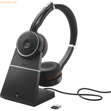 5706991020700 - JABRA EVO75UCD - Bluetooth-Headset Stereo USB Evolve 75 UC