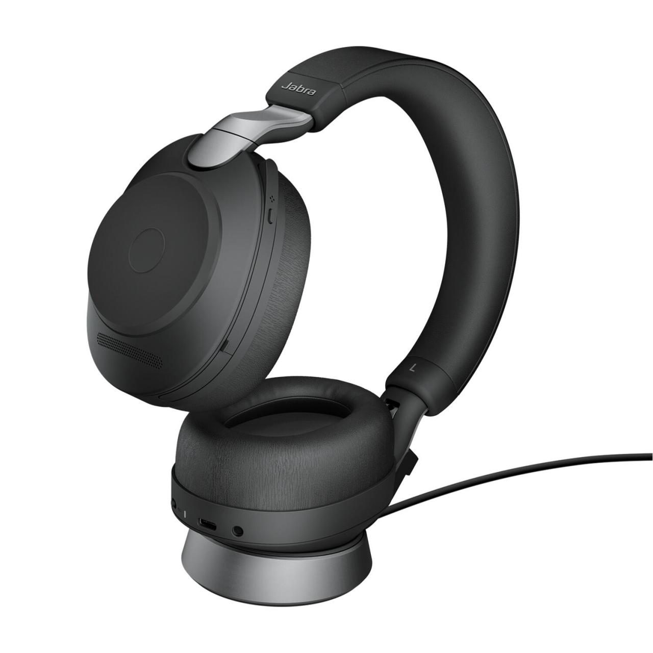 5706991023176 - Evolve2 85 UC Telefon Over Ear Headset Bluetooth® kabelgebunden Stereo Schwarz Mikrofon-Rauschunterdrückung Lautstärkeregelung Batterieladeanzeige