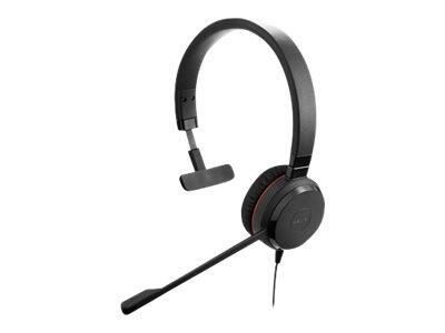 5706991023893 - Evolve 30 II MS Mono - Headset - On-Ear - kabelgebunden - 35 mm Stecker USB-C - Zertifiziert für Skype für Unternehmen