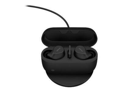 5706991026580 - Evolve2 Buds In Ear Kopfhörer Bluetooth® Stereo Schwarz Mikrofon-Rauschunterdrückung Noise Cancelling Ladecase Mikrofon-Stummschaltung Induktion