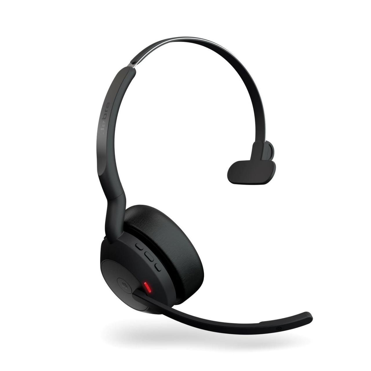 5706991027501 - Evolve2 55 MS Telefon On Ear Headset Bluetooth® Mono Schwarz Noise Cancelling Mikrofon-Rauschunterdrückung Headset Mono