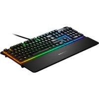 5707119038843 - Steelseries Apex 3 USB Gaming-Tastatur Beleuchtet Handballenauflage Deutsch QWERTZ Schwarz