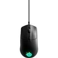 5707119039833 - Steelseries Rival 3 Ergonomische Gaming-Maus USB Optisch Schwarz 6 Tasten 8500 dpi Ergonomisch Beleuchtet