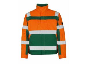 5707209573346 - Safe compete Warnschutzjacke Cameta Gr l orange grün - orange grün - Mascot