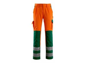 5707209584304 - - safe compete Warnschutzhose Olinda Gr 49 orange grün