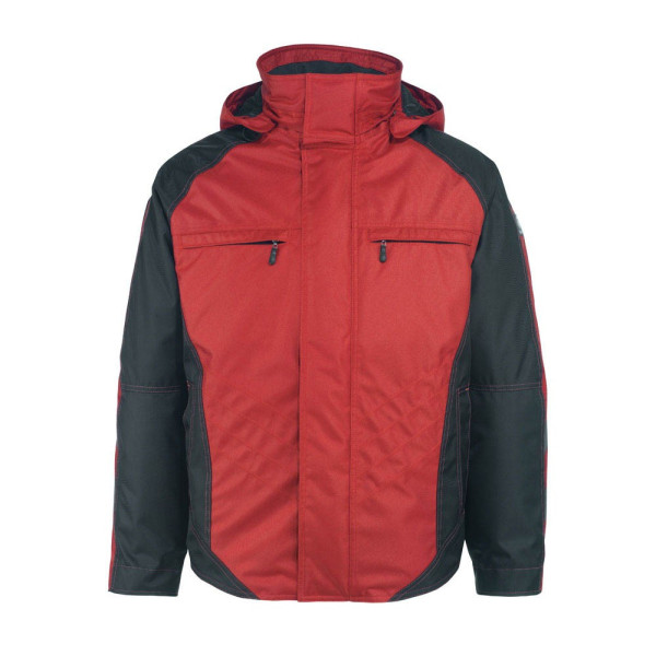 5707209993908 - Unique Winterjacke Frankfurt zweifarbig Gr 3XL rot schwarz - rot schwarz - Mascot