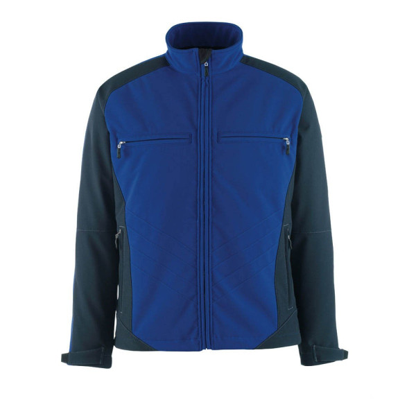 5707209994844 - Herren Softshelljacke DRESDEN kornblau schwarz Größe L