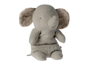 5707304129837 - - Kuscheltier SAFARI FRIENDS - ELEFANT MEDIUM (34cm) in grey