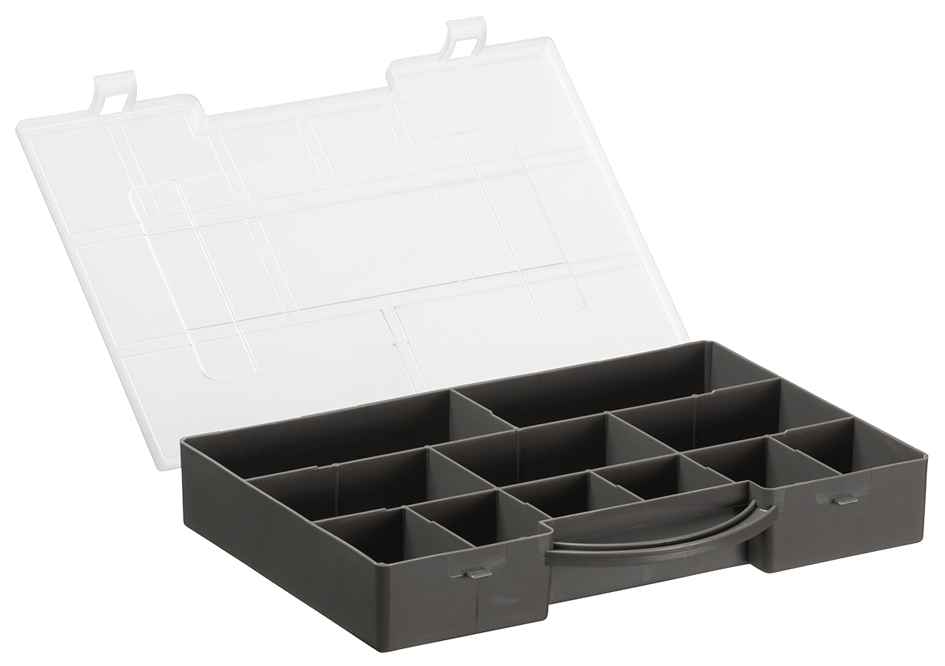 5707672723958 - Sortimentskasten HOBBY BOX SMALL grau 5707672723958 - Sortimentskasten HOBBY BOX SMALL grau