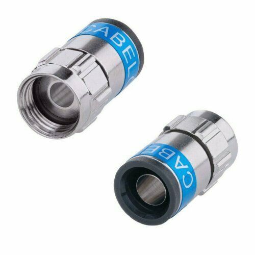 5707957079794 - F-56 51 W Self Install NiTin mit O-Ring F-Kompressionsstecker RG6   7 mm