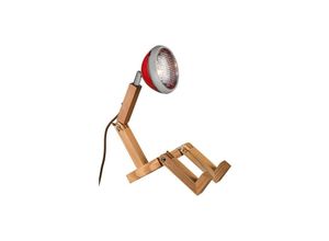 5708311302985 - Piffany Mr Wattson - Mini Tischlampe Flash red