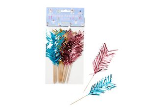 5708315159585 - RICE Cocktailstäbchen Federfolie 17 x 4cm divers 5708315159585 - RICE Cocktailstäbchen Federfolie 17 x 4cm divers