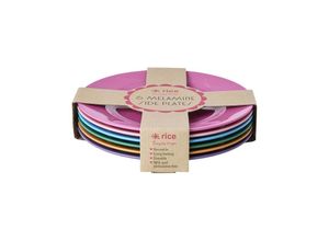 5708315250022 - Melamin-Teller COLORS (Ø20) 6er-Set