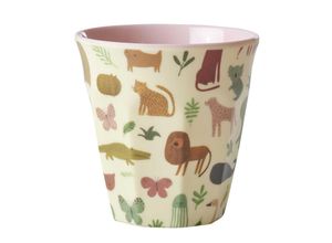 5708315251166 - Melamin-Becher SWEET JUNGLE (160ml) in pink