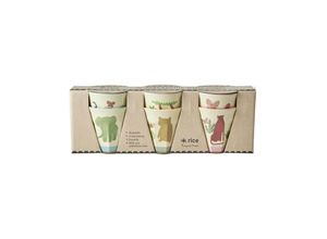 5708315251210 - Melamin-Trinkbecher SWEET JUNGLE (160ml) 6er-Set