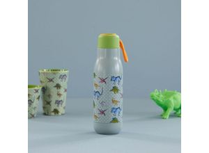 5708315251296 - - Stainless Steel Drinking Bottle with New Dino Print - 12H Hot 24H Cold - 500 ml