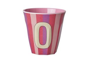 5708315254310 - Melamin-Trinkbecher BUCHSTABE O (250ml) in pink bunt