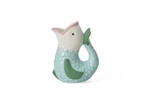 5708315261028 - RICE Handbemalter Keramik Vase Fisch L10 cm B8 cm H14 cm