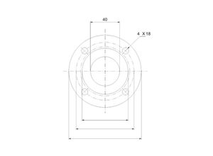 5708601054099 - Grundfos - Vorschweißflansch dn 40 pn 10 539702