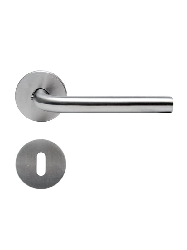 5708614132326 - Door handle 16mm L handle - Stainless