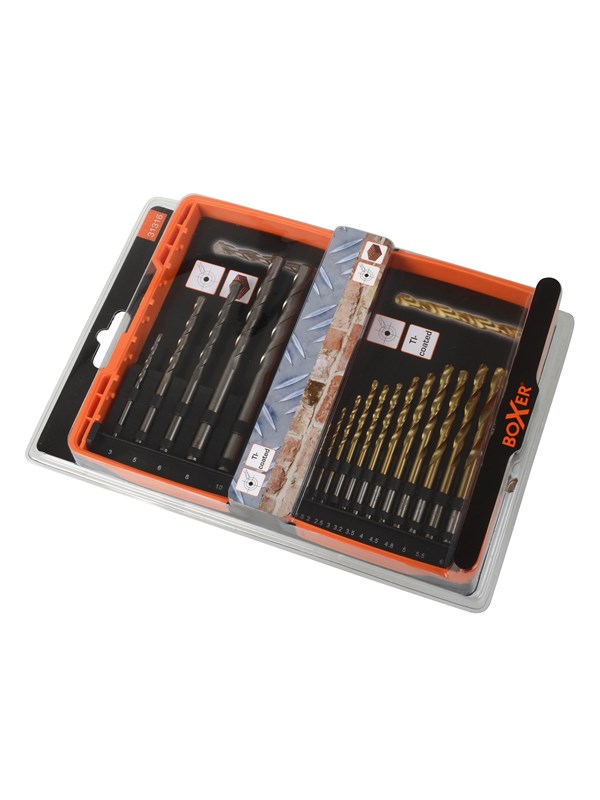 5708614313169 - Drill bit set - 17 pcs (combi)