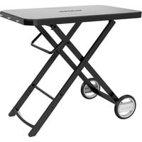 5708614905302 - Folding Table with Wheels Black