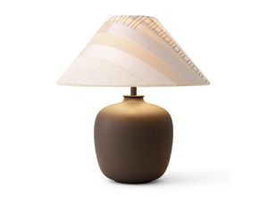 5709262091034 - Audo Copenhagen Audo Torso LED-Tischlampe braun creme beige 37cm