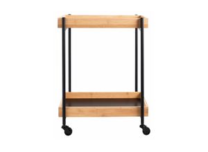 5709386726362 - Schou Servierwagen »mit 2 Etagen« Holzart Bambus (China) 5709386726362 - Schou Servierwagen »mit 2 Etagen« Holzart Bambus (China)