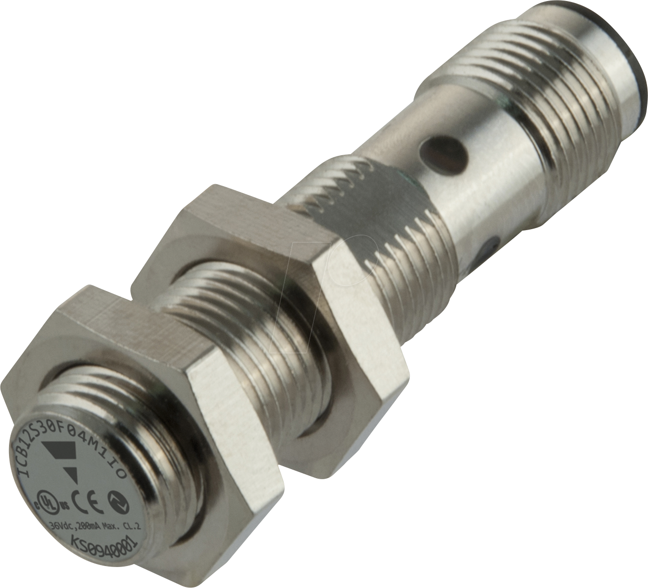 5709870394435 - ICB12S30F04M1IO - induktiver Näherungssensor M12 bündig 0-4mm PNP NPN IO-Link