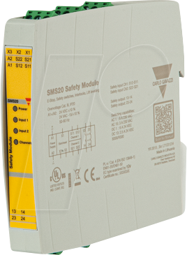 5709870397740 - SMS20 - Safety Modul mit 2 Sicherheits-Relaisausgängen