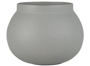 5709898345068 - Kleiner Topf Metall Höhe 8 Ø 10 cm grau