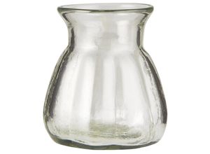 5709898360795 - Glas-Vase mit breiten Rillen mundgeblasen Höhe 105 Ø 93 cm