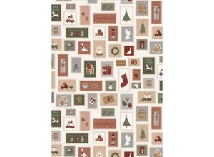 5709898364212 - Papierrolle Weihnachtsbriefmarken 500 x 525 cm