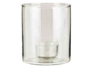 5709898369477 - Kerzenhalter aus Glas für Teelicht  Höhe 11 Ø 95 cm